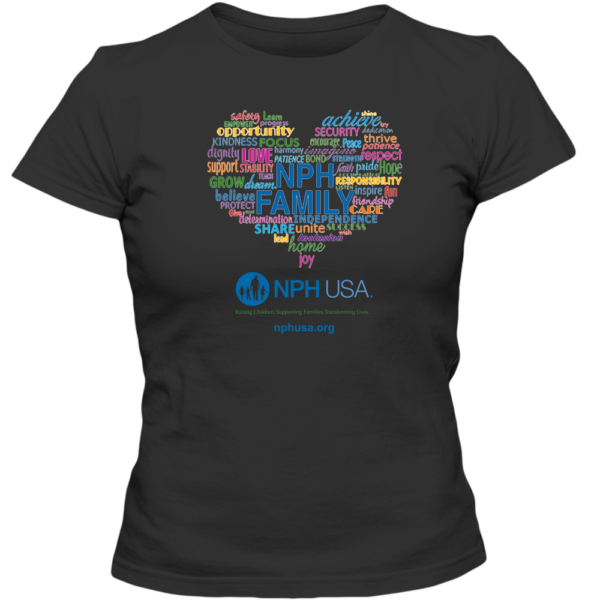 NPH USA Heart Ladies Classic Tees - Image 2