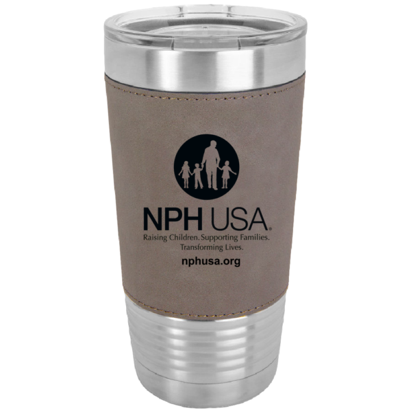 NPH USA 20 oz. Leatherette Polar Camel Tumbler