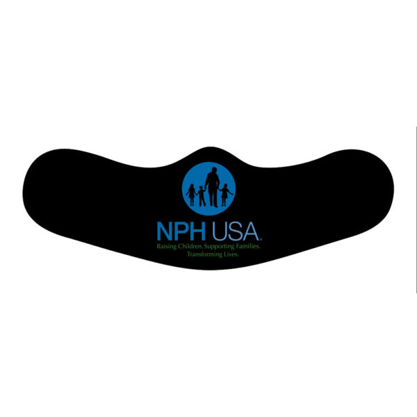 NPH USA Black Face Mask Logo