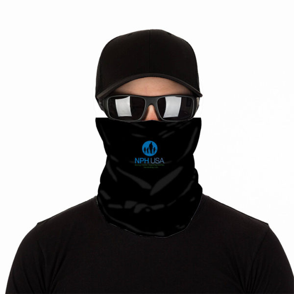 NPH Logo Black Anti Microbial  Gaiter