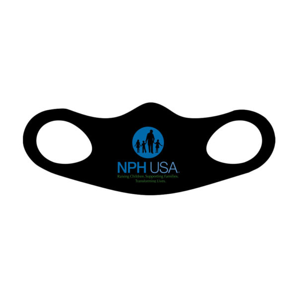 NPH Logo Black Face Mask Fitted