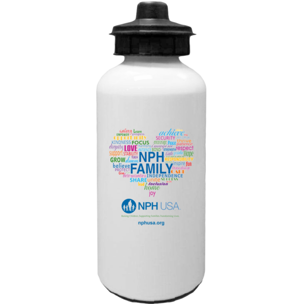 NPH USA Heart Water Bottle - Image 2