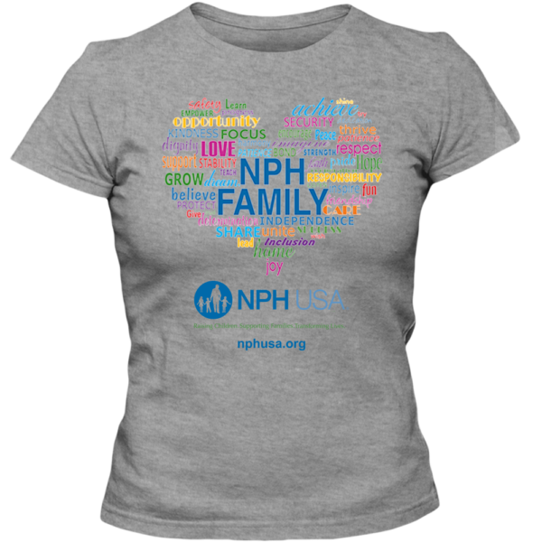 NPH USA Heart Ladies Classic Tees - Image 4